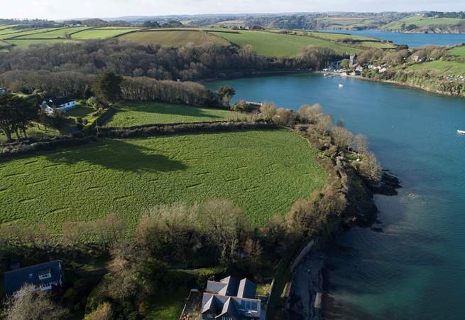You can hire a boat from Sailaway, St Anthony to explore the waters of the Helford.