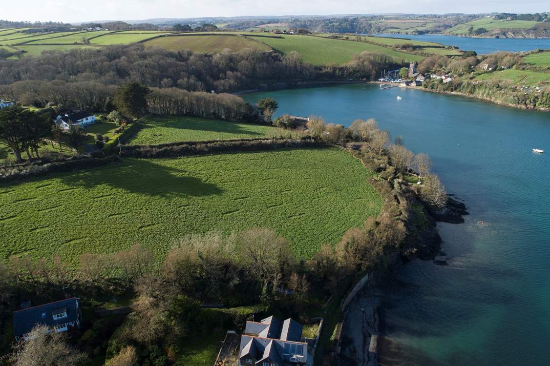 You can hire a boat from Sailaway, St Anthony to explore the waters of the Helford.