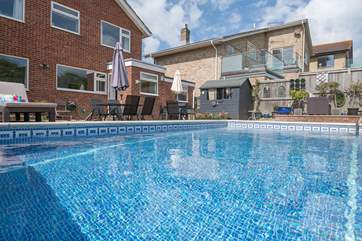 The heated outdoor swimming pool is available for guests' use throughout May to September (inclusive). The pool area is not gated, please supervise children at all times.