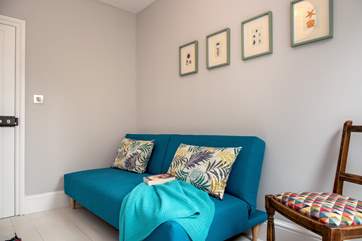 There is also a small sitting-room on the first floor with direct access to the garden.