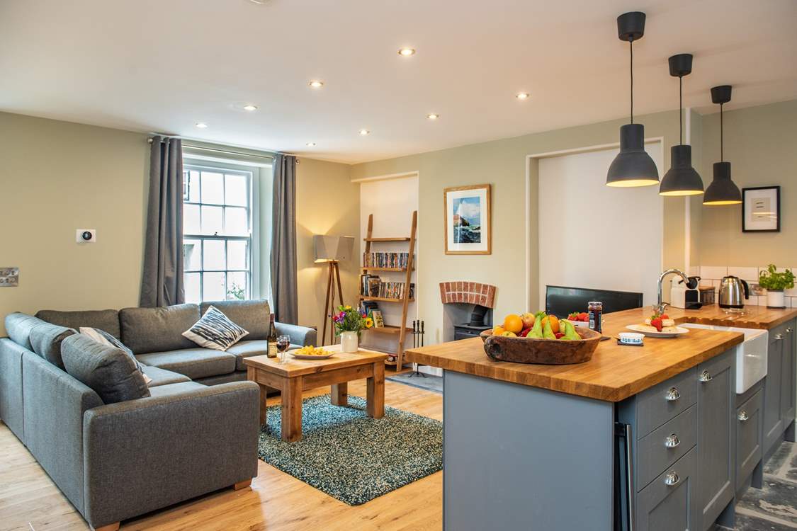 Make the most of time together in the open plan living-room.