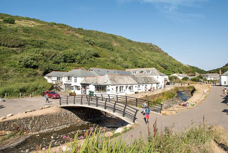 Boscastle is quite charming.