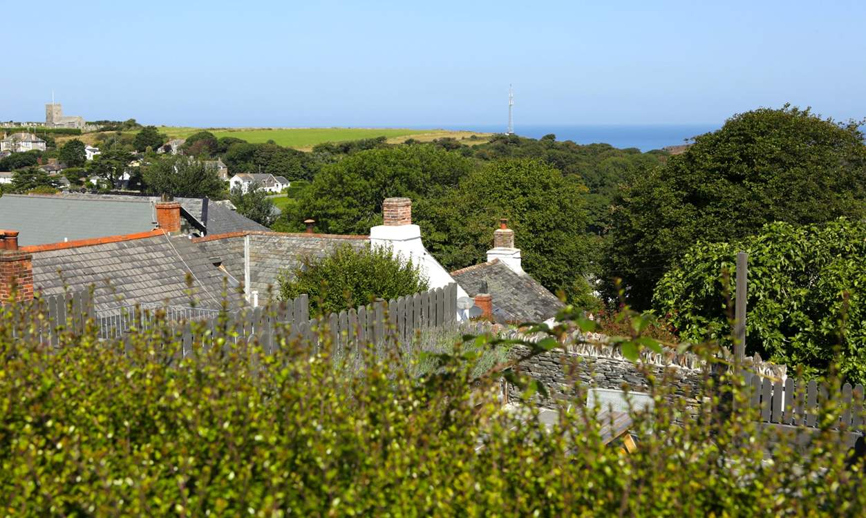 Enjoy the view from the garden