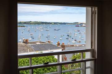 The wonderful view from the two front bedrooms.