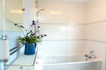 The cottage bathroom.