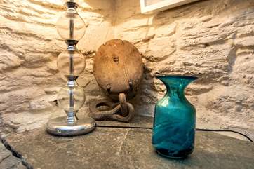 A few nautical touches to remind you how close you are to the sea.
