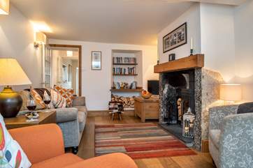 After a busy day exploring south east Cornwall come back and unwind.