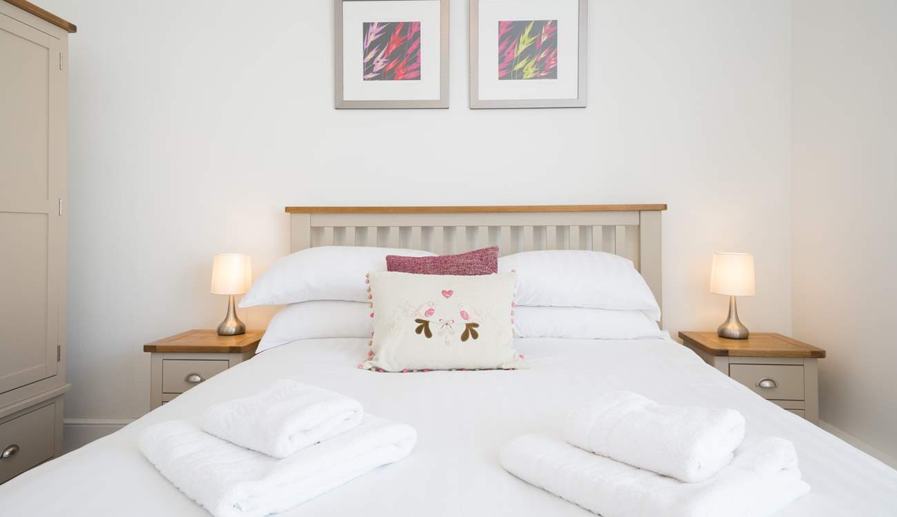 Every room is restful on the eye.