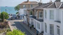 Watch the world go by from the living-room bay window.