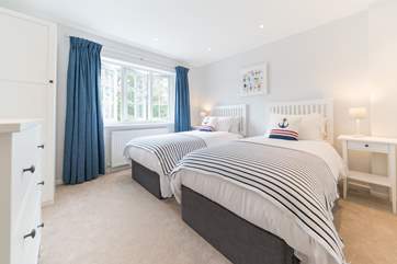Another spacious twin bedroom means there is plenty of room for the extended family too!
