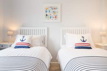 It's an Island tradition to have at least one nautical room in the house!