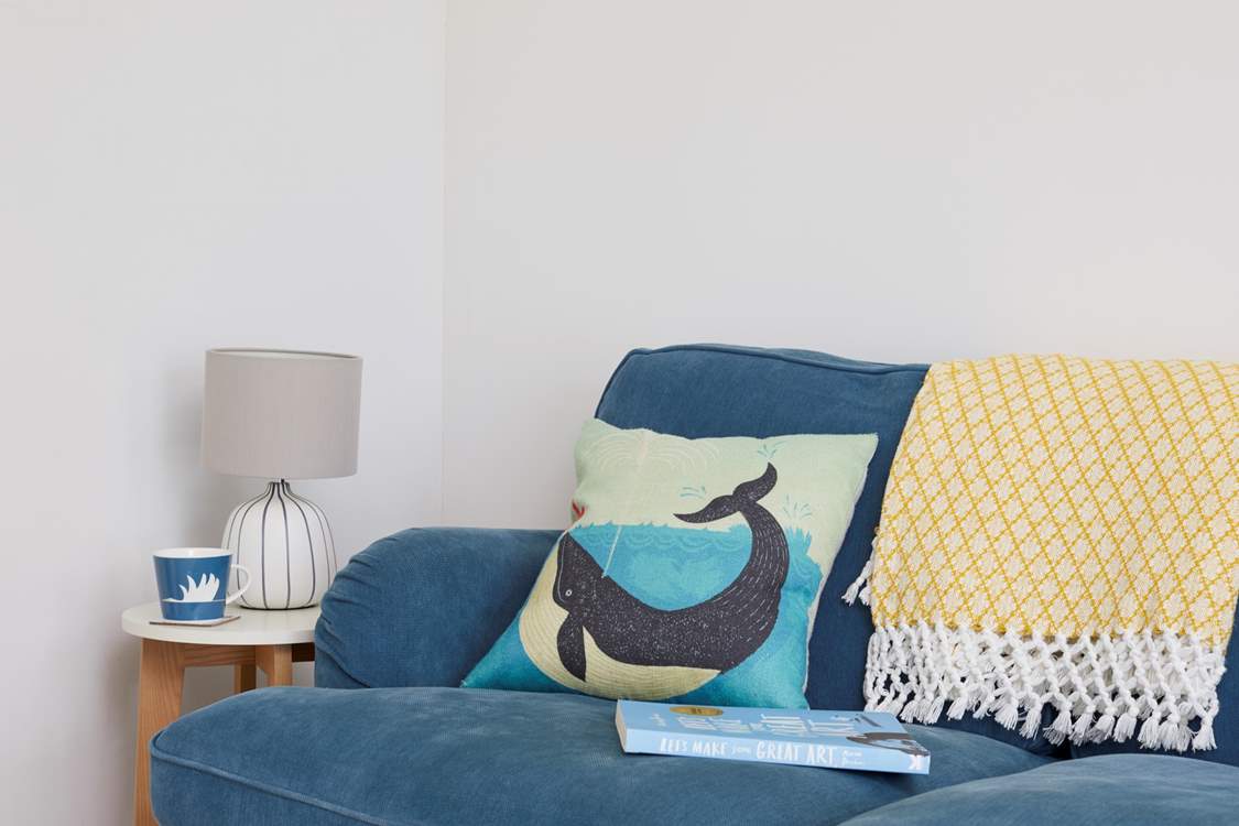 There are doors leading from both the sitting-room and playroom (providing games and books for the little ones!) to the verandah and enclosed garden to the front of the property.