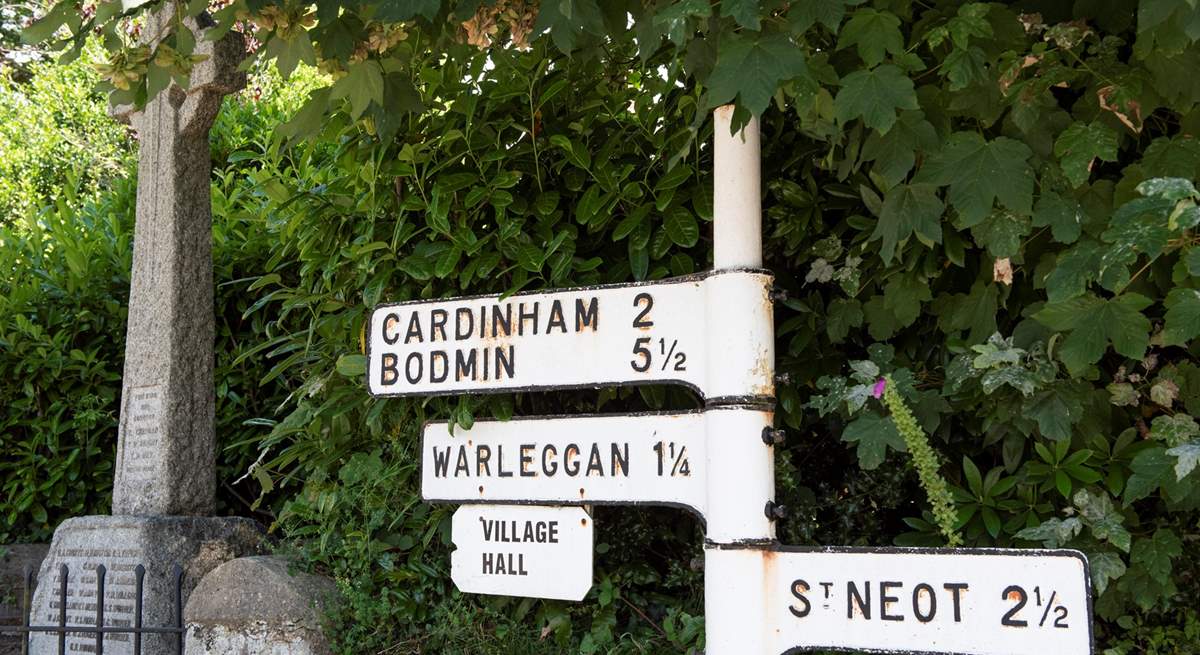 This way to Warleggan!