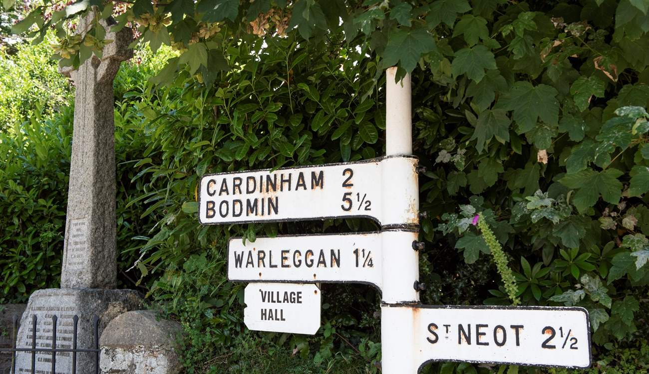 This way to Warleggan!