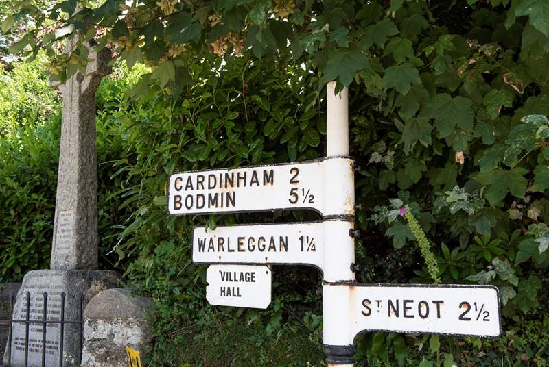 This way to Warleggan!