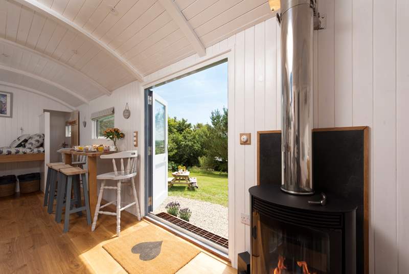 Throw open the double doors and enjoy indoor, outdoor living.