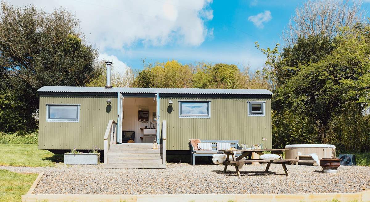 Relax in the alfresco seating area and take in the natural world around you