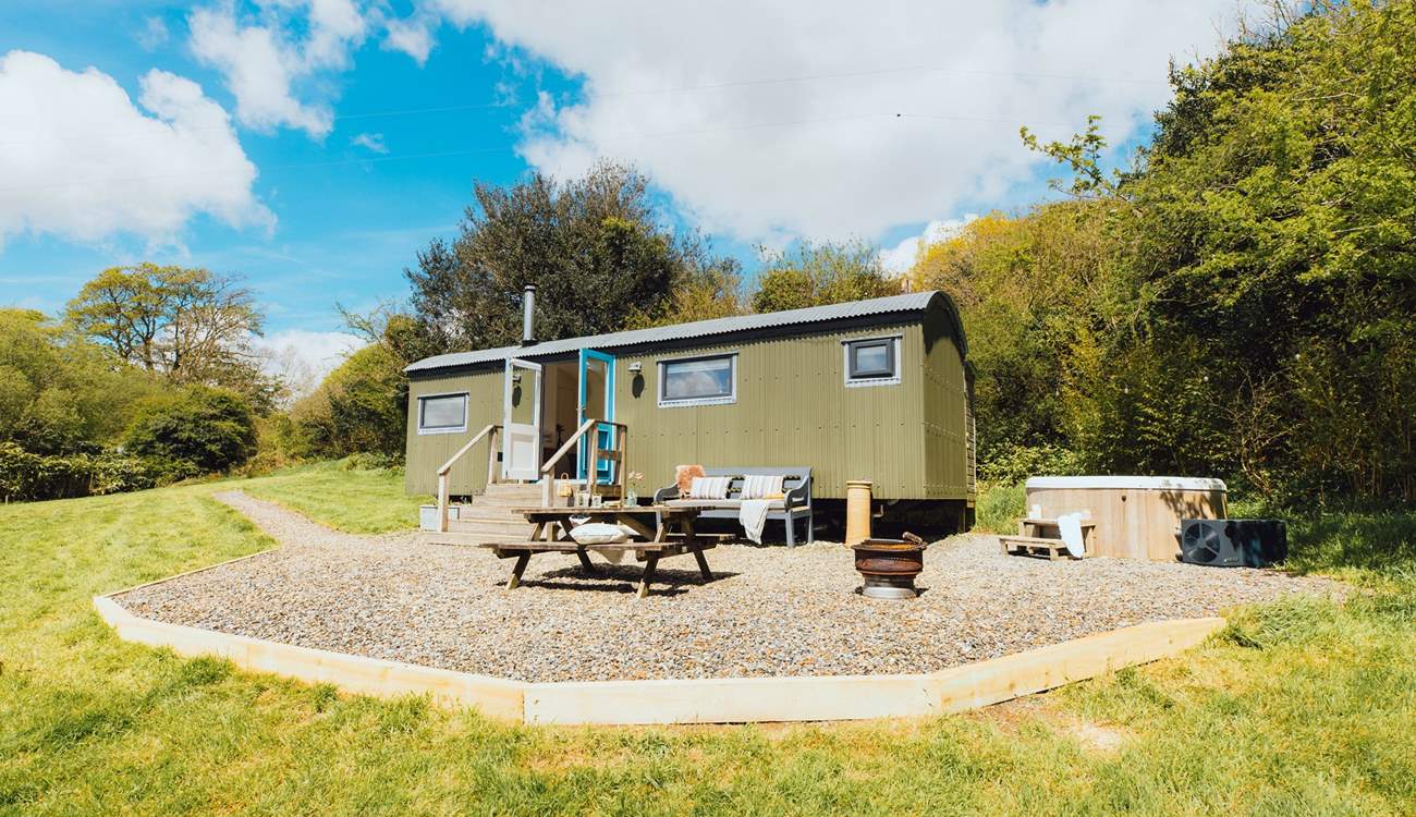 Relax in the alfresco seating area and take in the natural world around you