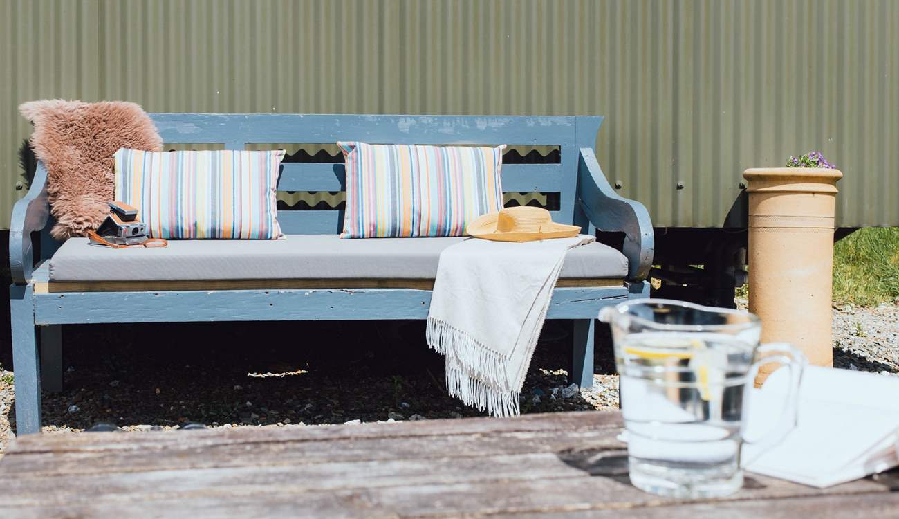 The perfect place to sip a glass of something cold and take in the vistas
