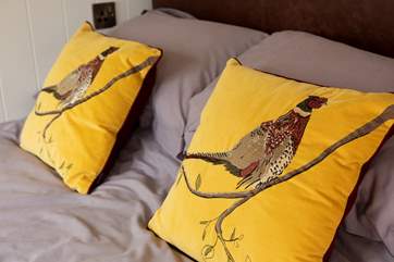 Colourful cushions add to the charm.