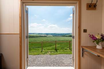 Glorious views for miles - tranquil and calming for a restorative break.