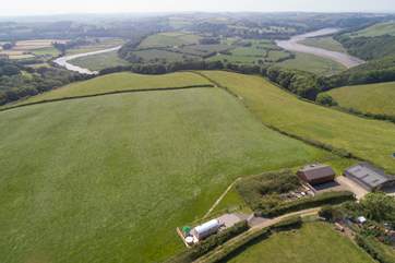 Tarka Views is located on lovely Oldiscleave Farm, in it's own private area with the most amazing views.