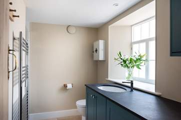 The utility-room on the ground floor also has a fantastic shower.