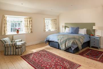 A good night's sleep is to be had in the hand-made Cornish beds.