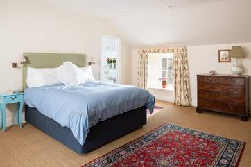 The master bedroom has a lovely en suite shower-room.