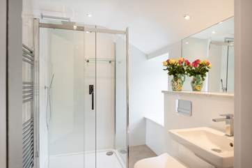 The en suite shower-room for the master bedroom.