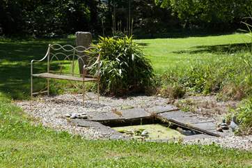 There are lots of quiet spots to discover, and relax in.