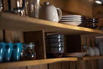 A fully stocked inventory.