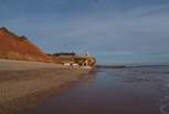 You can be at the East Devon Jurassic coast in just under an hour. This is Sidmouth.