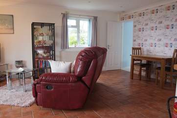 Open plan living.