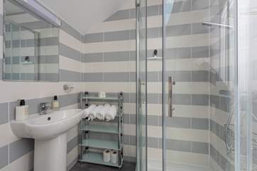 The modern shower-room.
