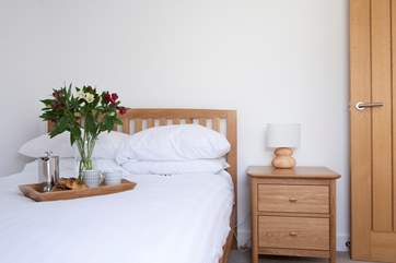 Quality bed linens and towels.