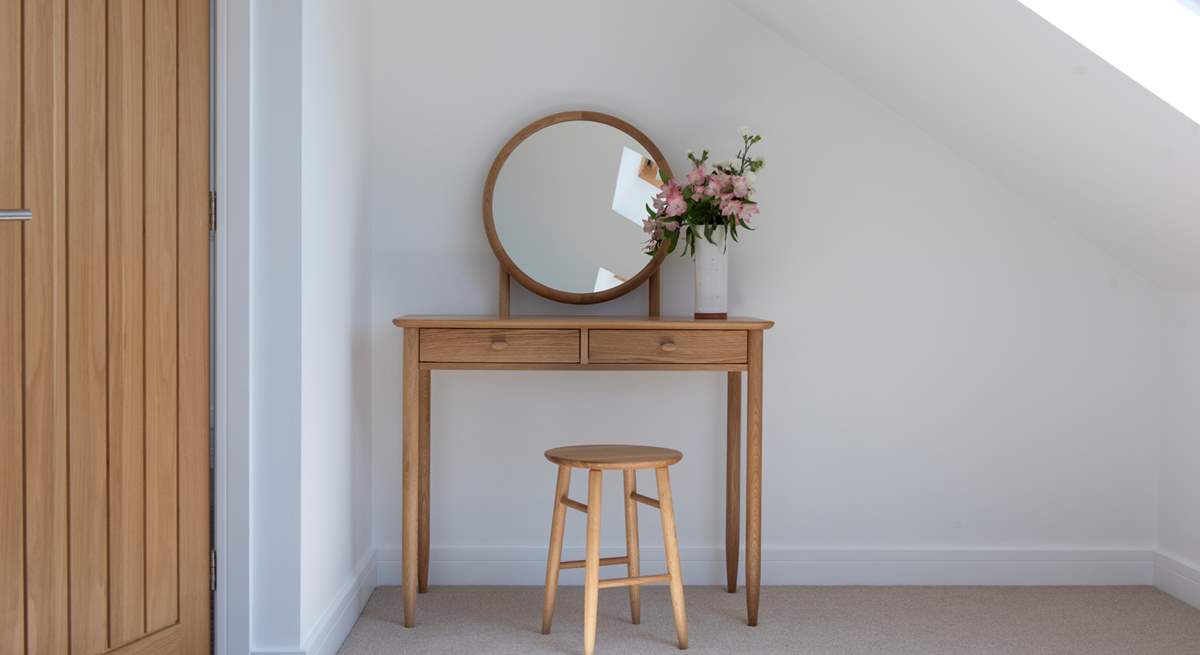 The main bedroom dressing-table.