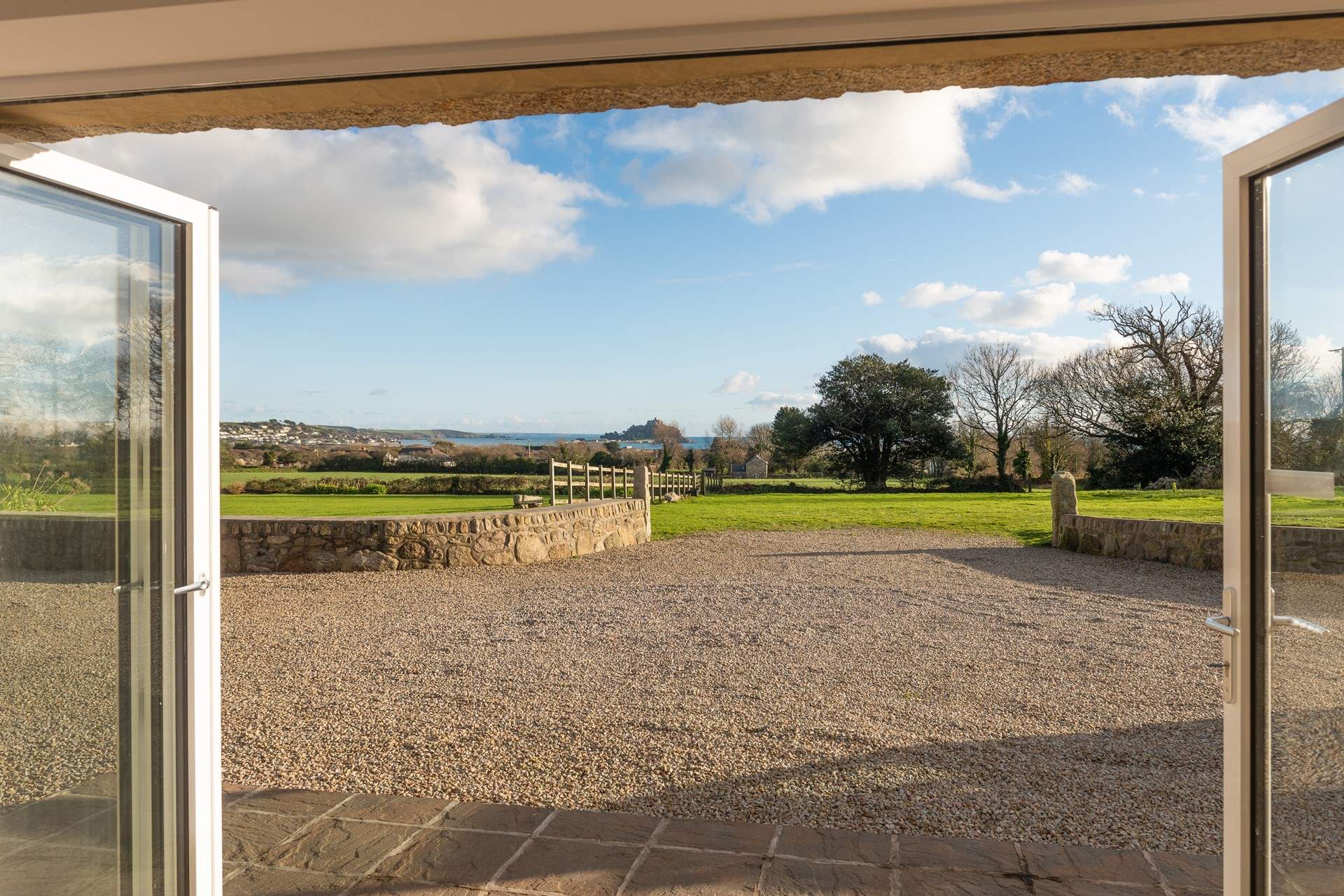A glorious view and beautifully kept gardens will not disappoint any guests staying at the gorgeous cottage.