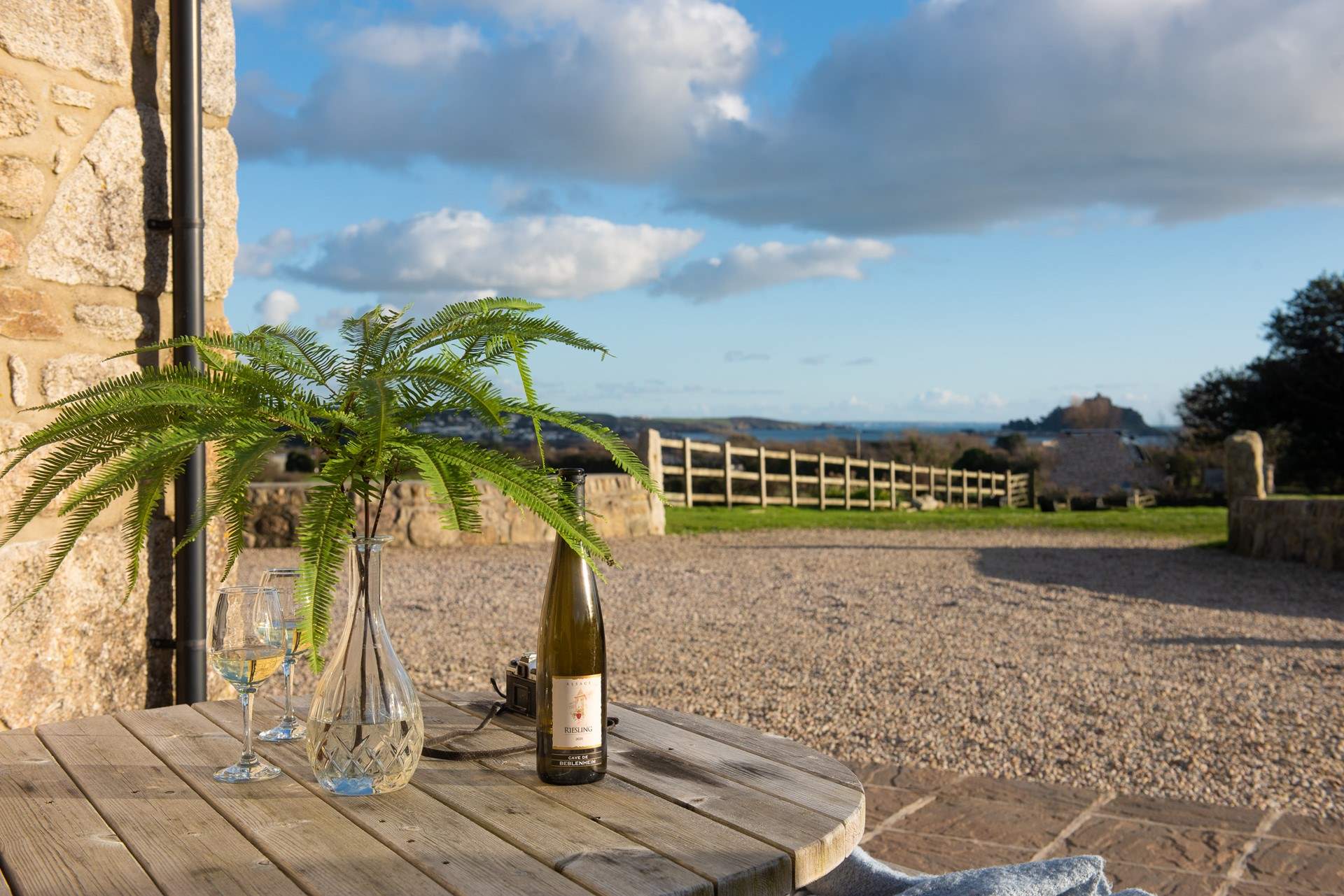 Sit back and soak up the views.