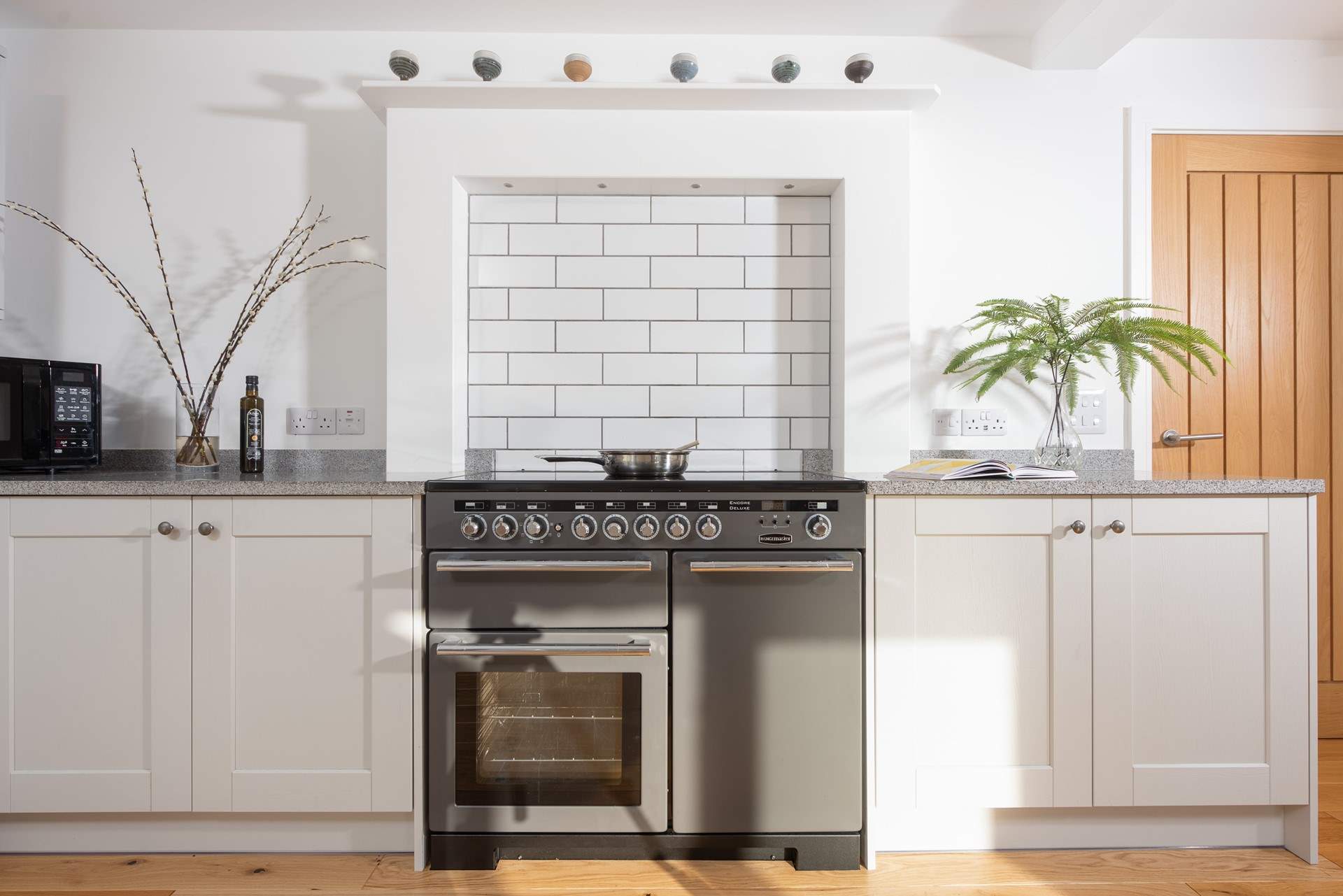 There's everything you might need for rustling up a feast.