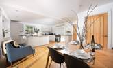 The open plan kitchen and dining space. - Thumbnail Image