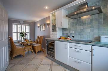 A perfect place for enjoying an evening meal prepared with local produce.