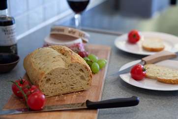 The M&S food hall close by makes popping out for something for lunch so easy.