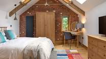 Bedroom 3 is on the first floor and is a very special space.
