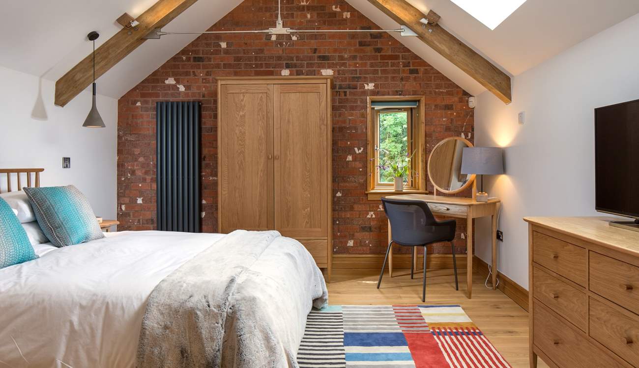 Bedroom 3 is on the first floor and is a very special space.