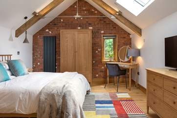 Bedroom 3 is on the first floor and is a very special space.
