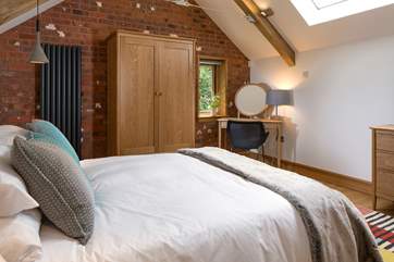 Bedroom 3 is airy and light.