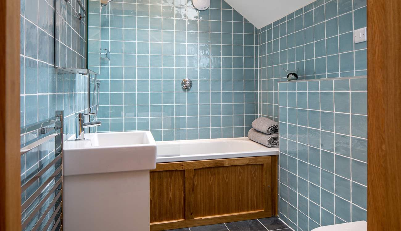 Bedroom 3 is complemented by this beautiful en suite.