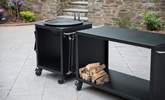 This fabulous barbecue transforms into a fire-pit. The perfect feature to enhance your star gazing late into the evening. - Thumbnail Image