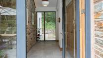 Even the entrance hall oozes style and luxury. What a great welcome.